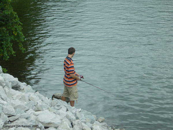 30 Racoon Mountain fishing